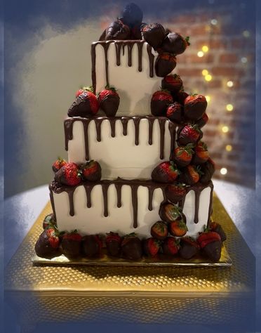 Groom Cake elegant chocalate