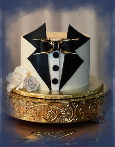Groom Cake tuxedo